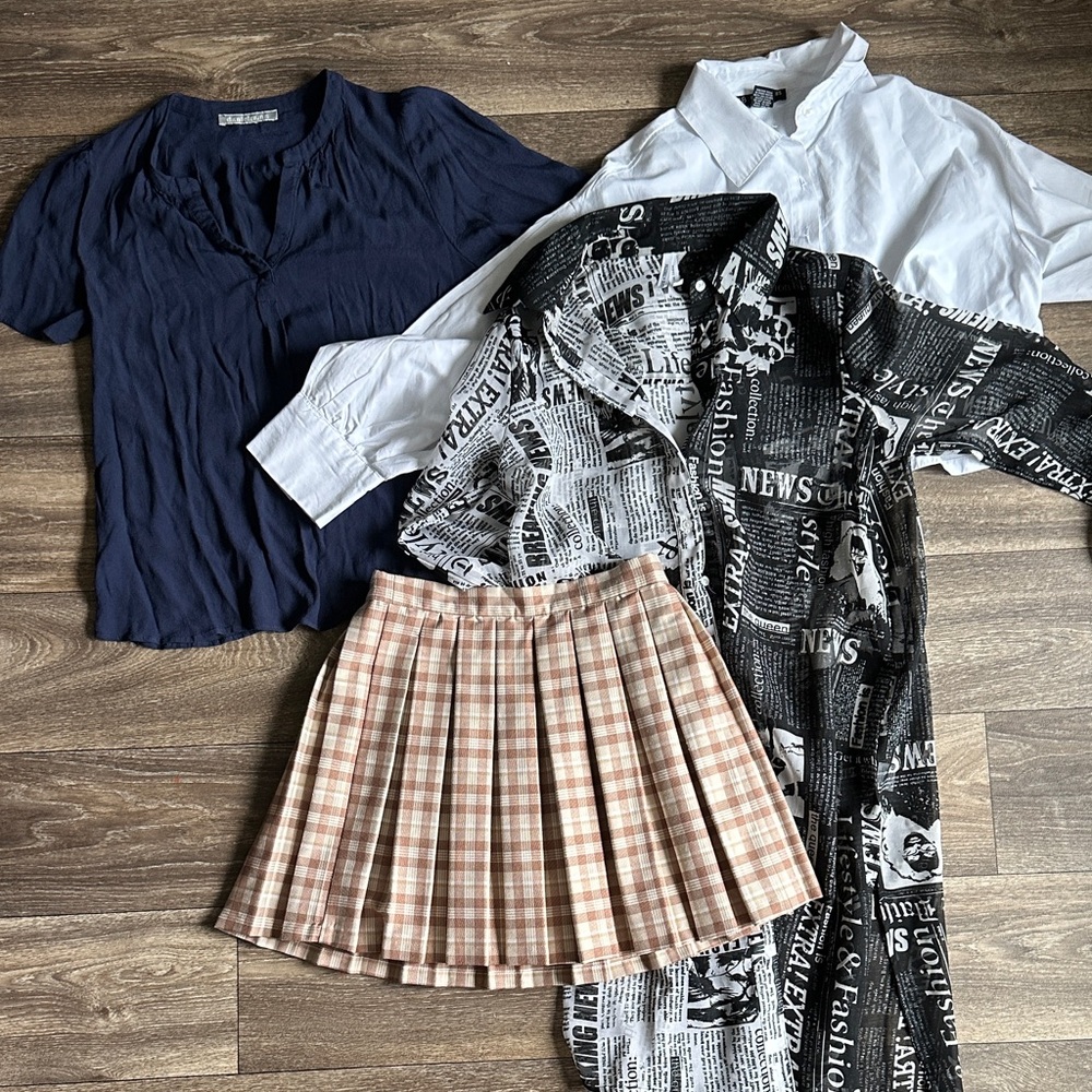 4 piece Junior Back to School Casual Bundle Sz Small